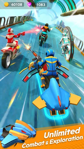 Gameplay screenshot 2 from Racing Smash 3D - Sports game